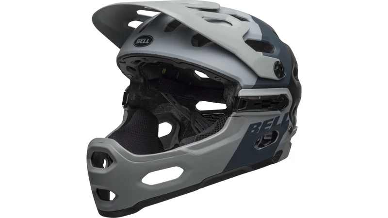 Bell SUPER 3R MIPS Fahrradhelm mat gray/gunmetal Unisex