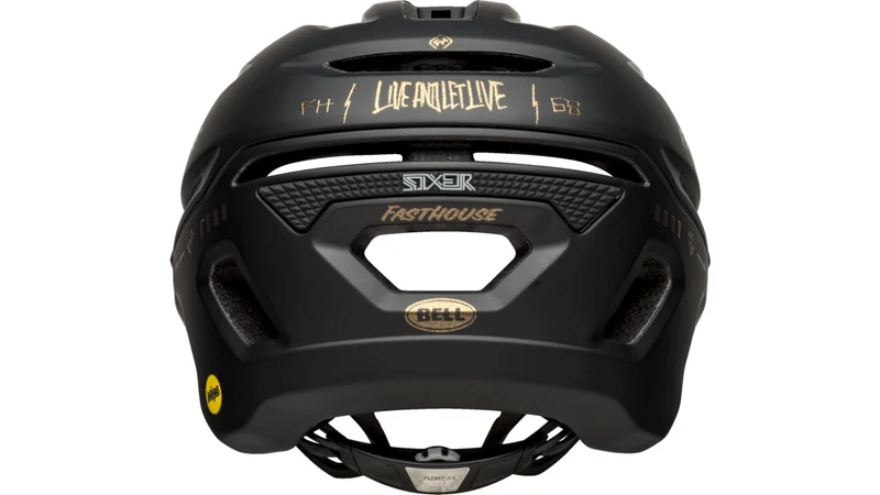 Bell SIXER MIPS Fahrradhelm black gold fasthouse Unisex