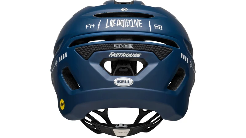 Bell SIXER MIPS Fahrradhelm mt/gls blue/white Unisex