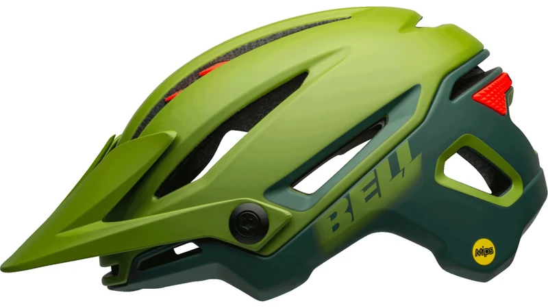 Bell SIXER MIPS Fahrradhelm matte/gloss green/infrared