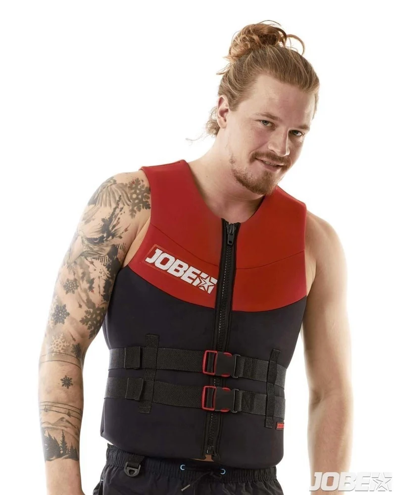 Jobe NEOPREN Schwimmweste Weste Vest red Herren