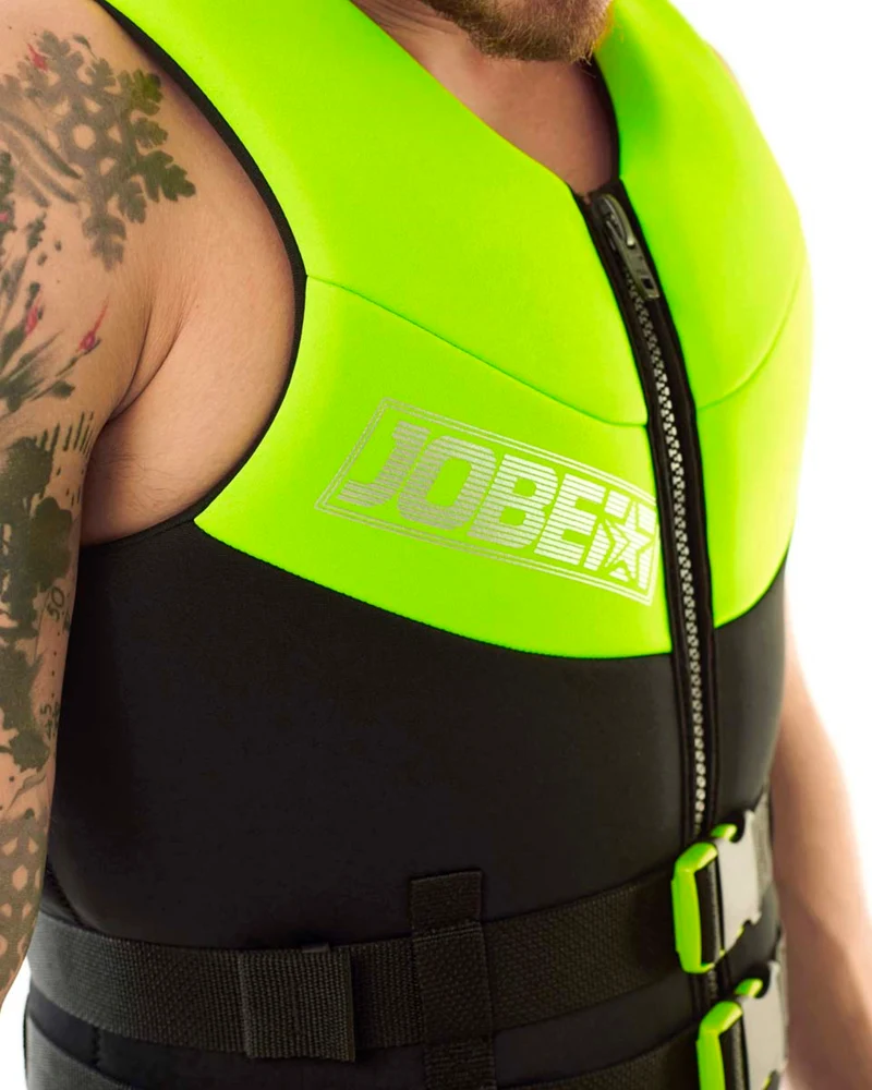 Jobe NEOPREN Schwimmweste Weste Vest lime green Herren
