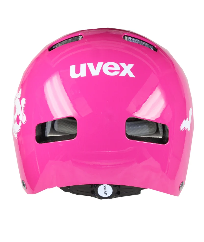Kid 3 scary pink Kinder Fahrradhelm