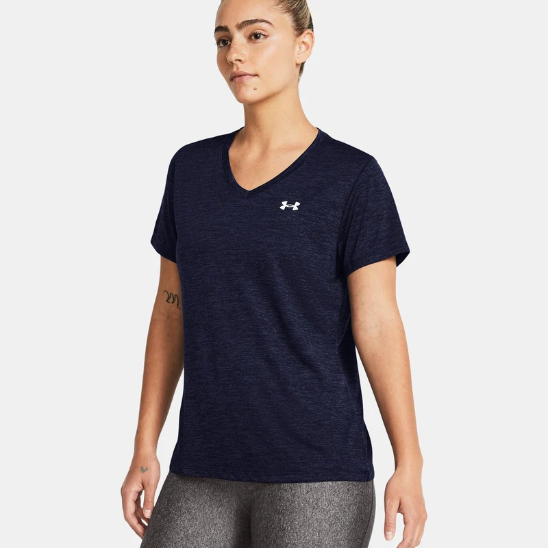 Tech SSV Twist T-Shirt Damen-Blau