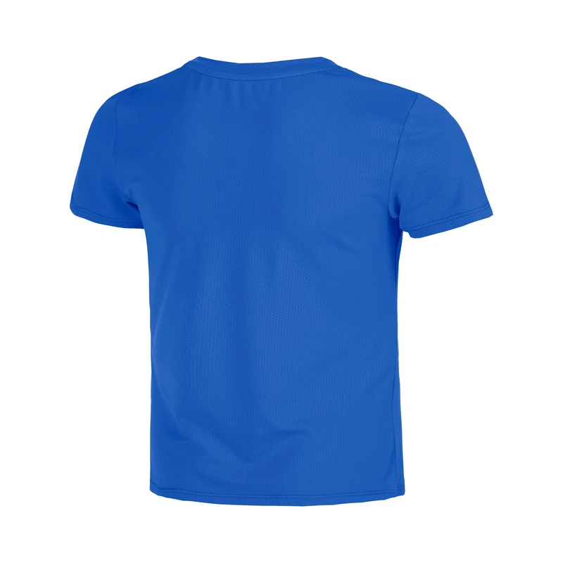 Retriever T-Shirt Mädchen-blau, weiß