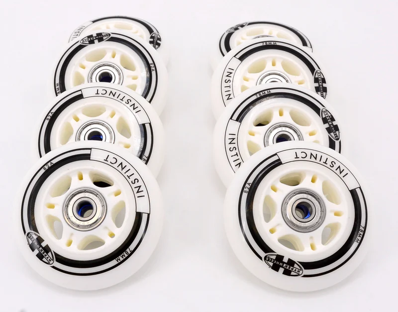 Hyper INSTINCT Rollenset 78mm/82A - ABEC7 + 8mm Spacer