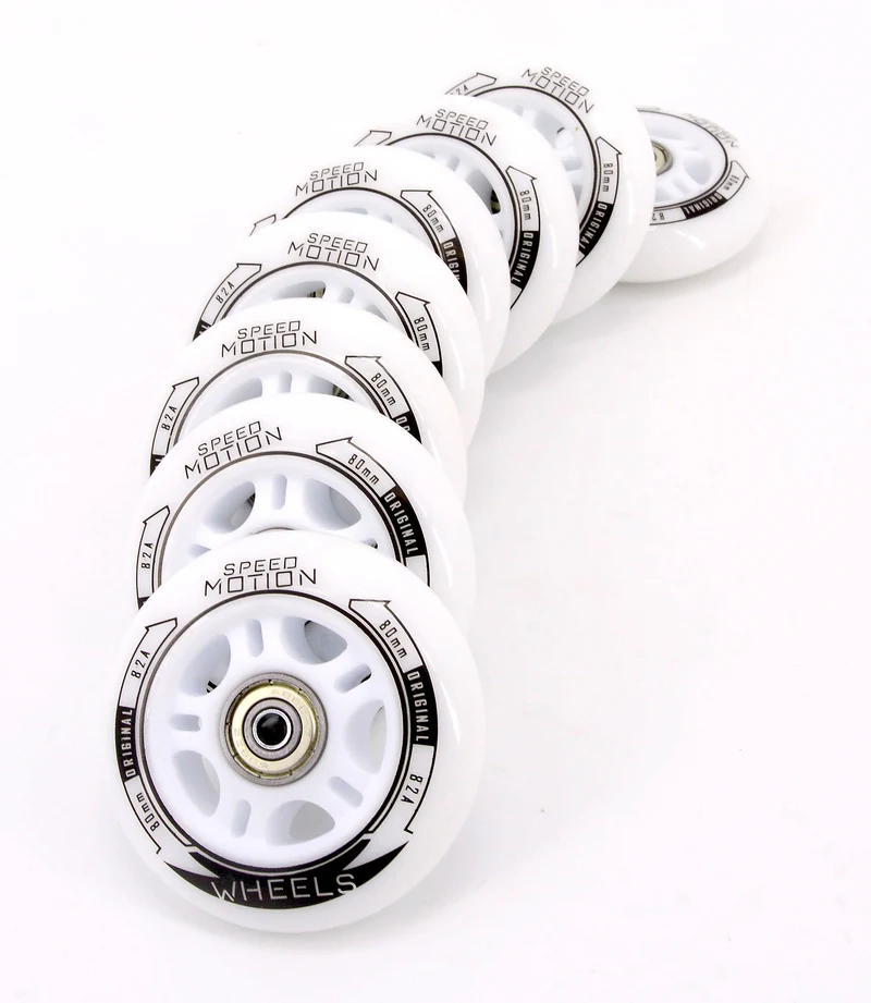 Tempish SPEED MOTION Rollenset - ABEC7 + 6mm Spacer | 80mm/82A
