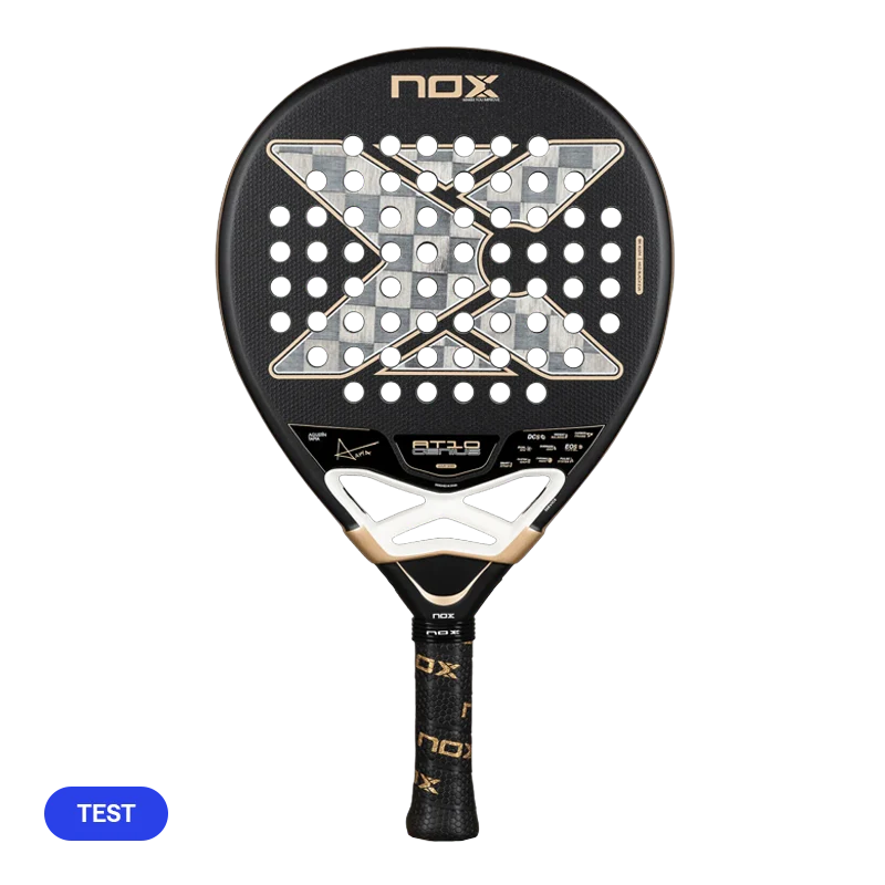 Pala de TEST Nox AT10 Genius 18K by Agustin Tapia 2026