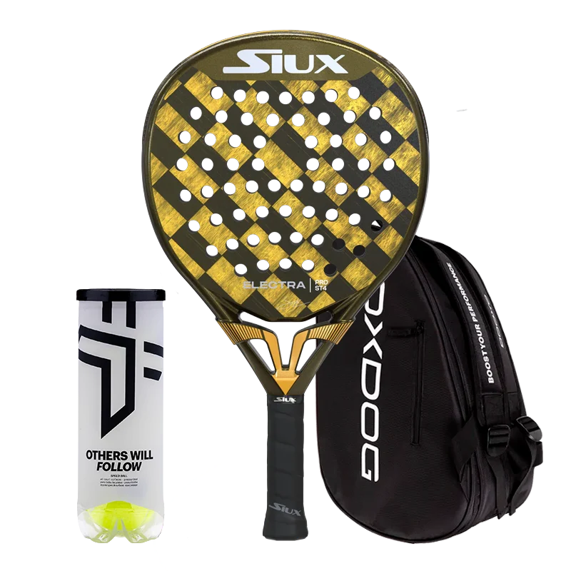 Pack Pala Siux Electra Pro ST4 Franco Stupaczuk 2025 + Paletero Oxdog Ultra Tour+ Pelotas Oxdog BOOST+