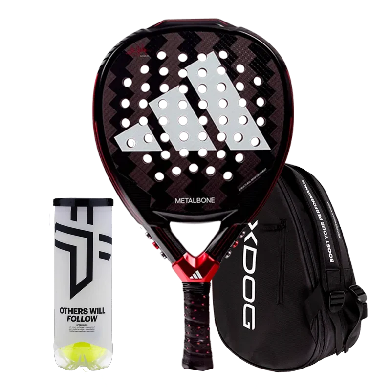 Pack Pala Adidas Metalbone 3.3 Ale Galán + Paletero Oxdog Ultra Tour Negro + Pelotas Oxdog BOOST+