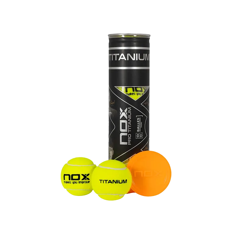 Cajón Pelotas Nox Pro Titanium (Pack x24)