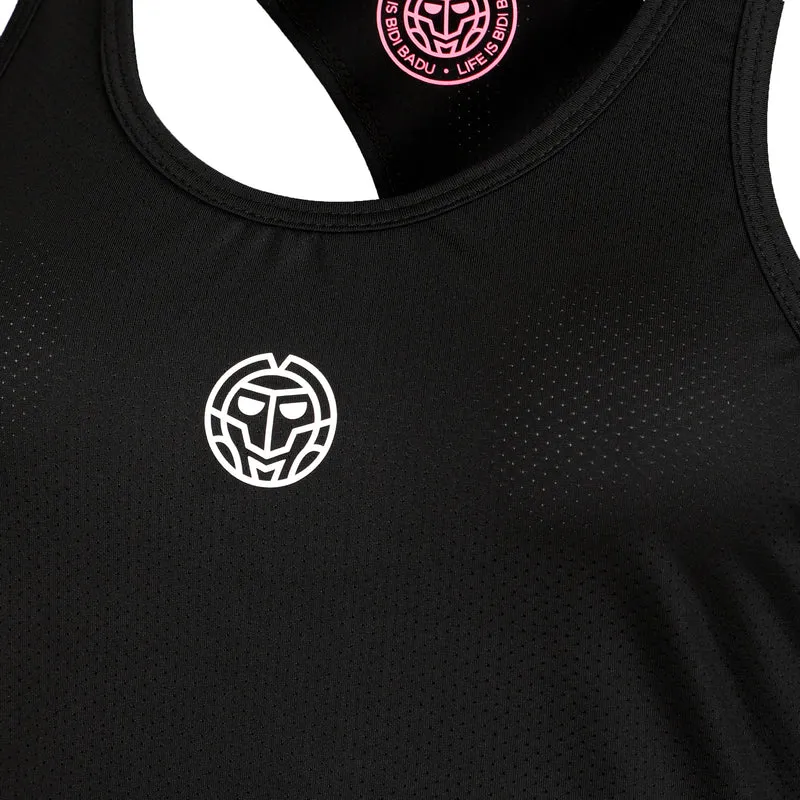 Crew Tank-Top Damen-Schwarz