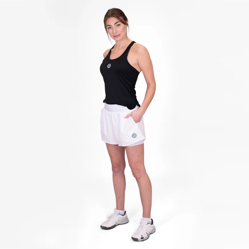 Crew Tank-Top Damen-Schwarz