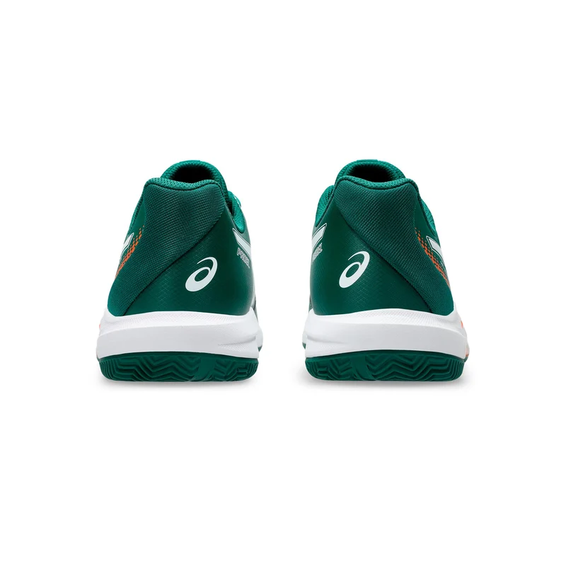 Gel-Dedicate 9 Padelschuh Herren - dunkelgrün, weiß