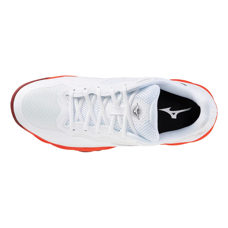 Wave Enforce Court Sandplatzschuh Herren - weiß, rot