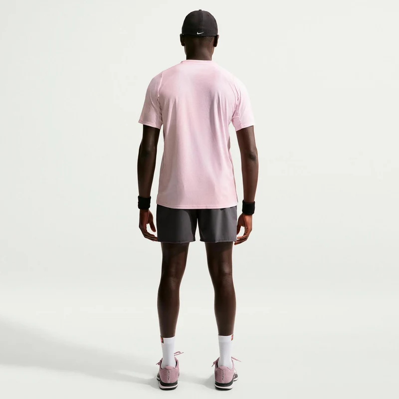 Court Dri-Fit Advantage Slam T-Shirt Herren - pink, altrosa