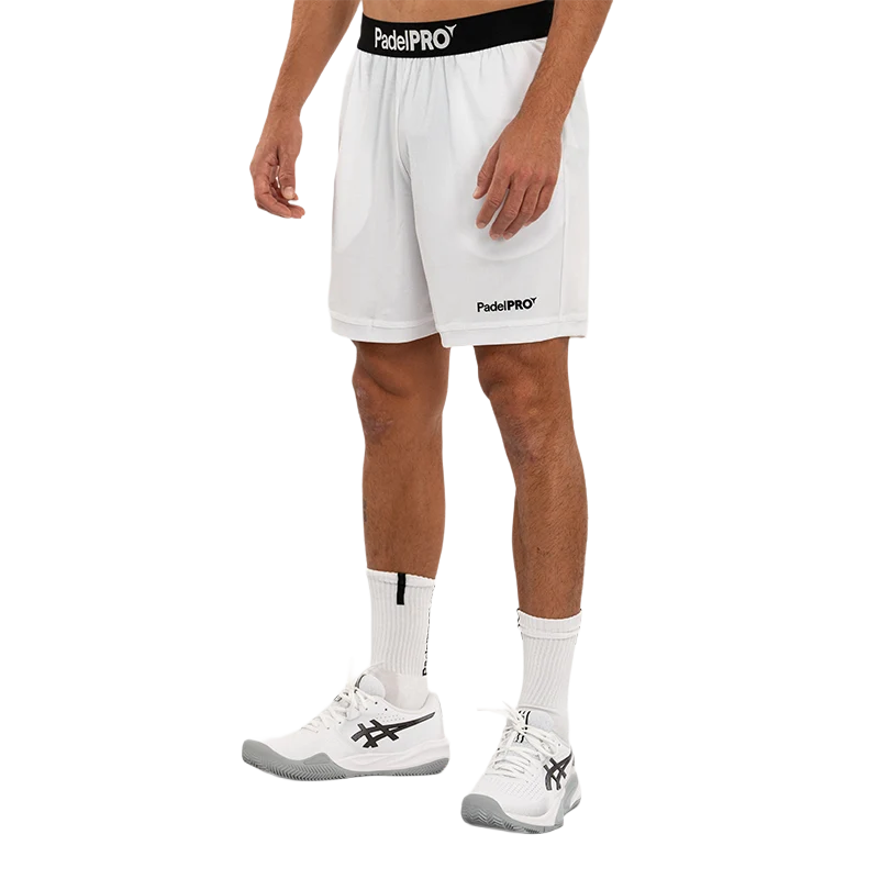 Pantalón Corto Pro Elite PadelPRO Blanco