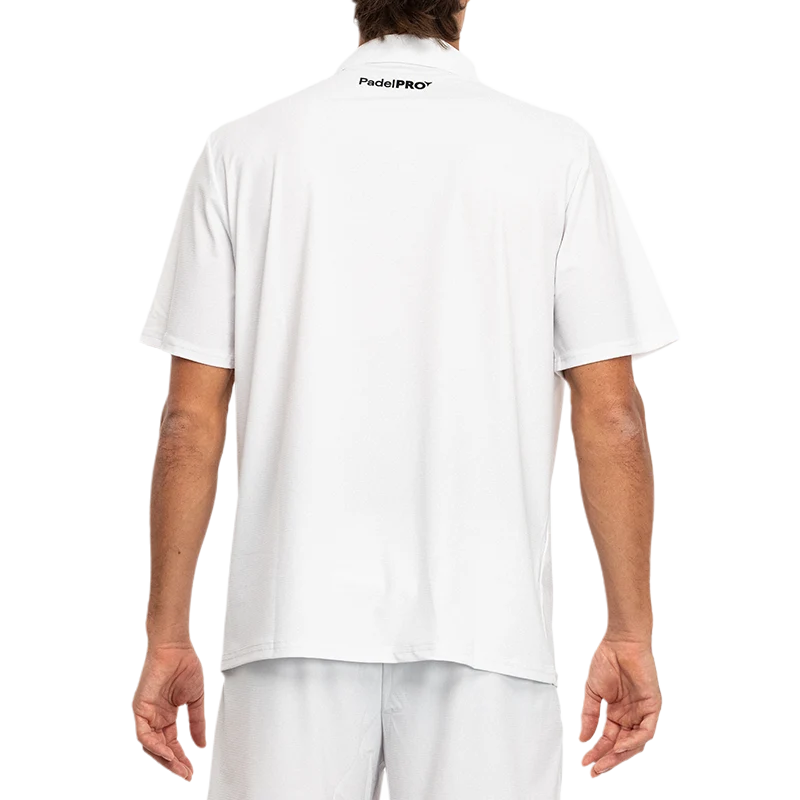 Polo Pro Elite PadelPRO Blanco
