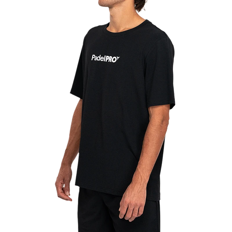 Camiseta Pro Basic PadelPRO Negra