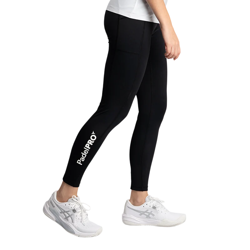 Legging Pro Elite Mujer PadelPRO Negro