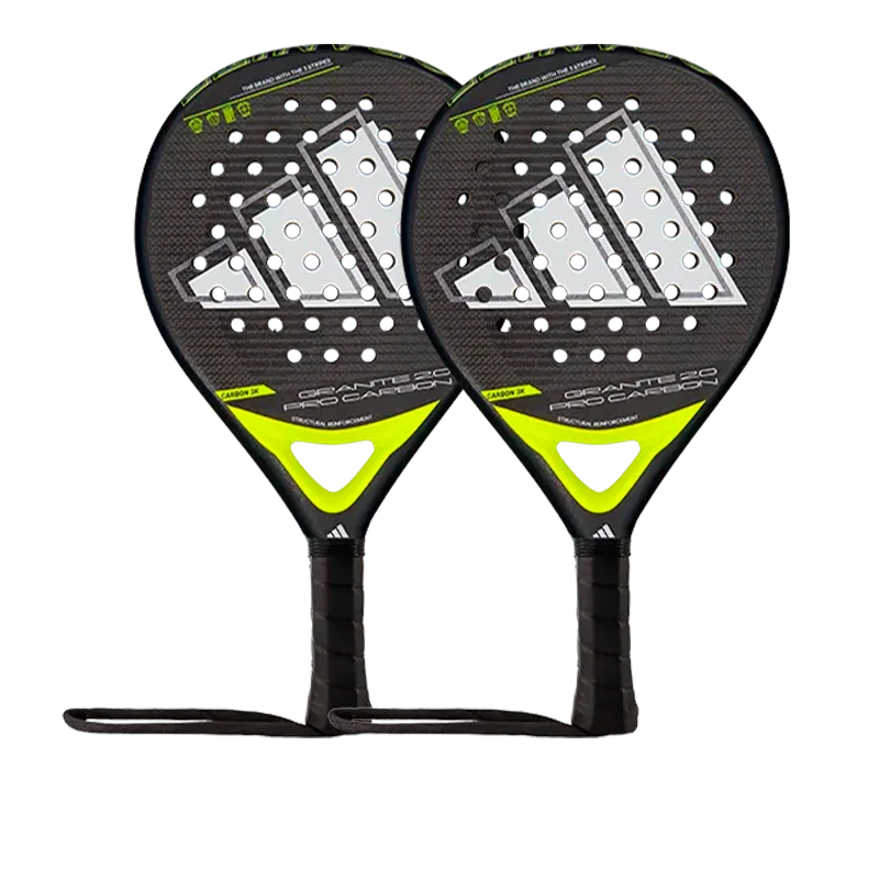 Pack dúo Pala Adidas Granite 2.0 Pro Carbon (Exclusivas PadelPROShop)