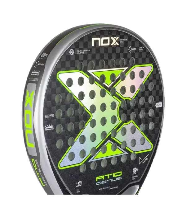 Pack dúo Pala Nox AT10 Genius 12K Limited Edition Agustín Tapia (Exclusivas PadelPROShop)