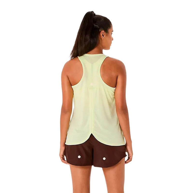 Camiseta Asics Nagino Run Ajustable Amarillo Mujer 2026