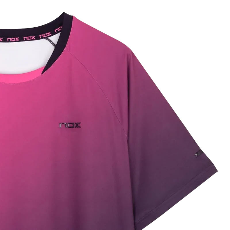 Camiseta Nox Pro Blackberry/Rose