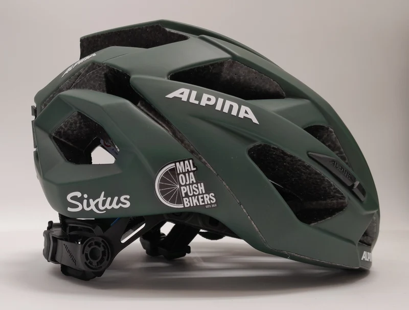 Alpina VALPAROLA PUSHBIKERS V Fahrradhelm black Unisex