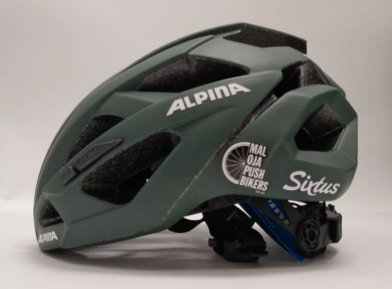 Alpina VALPAROLA PUSHBIKERS V Fahrradhelm black Unisex