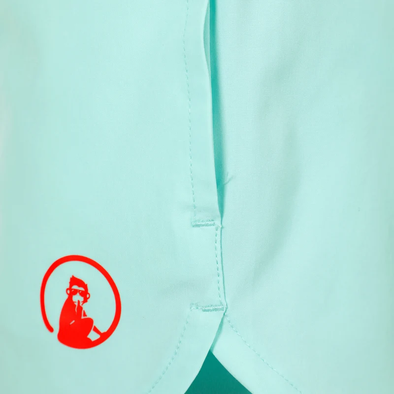 Point 2in1 Shorts Mädchen - türkis, rot