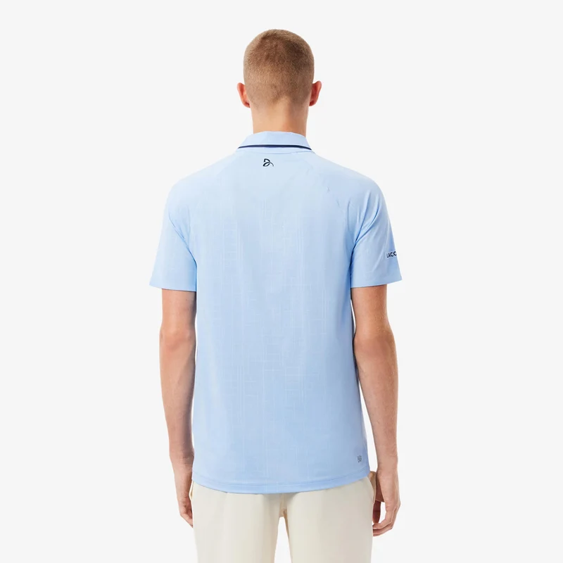 Novak Djokovic Polo Herren-Hellblau
