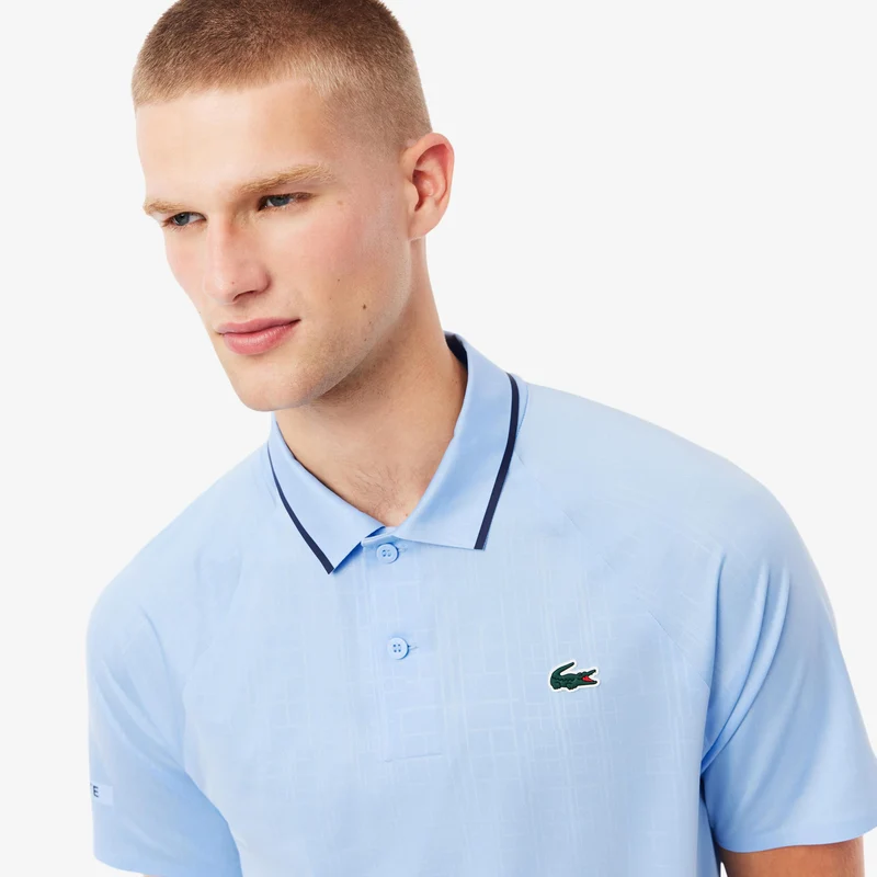 Novak Djokovic Polo Herren-Hellblau