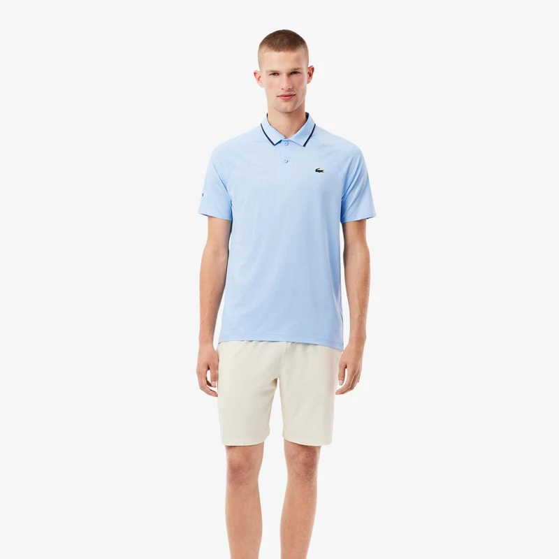 Novak Djokovic Polo Herren-Hellblau