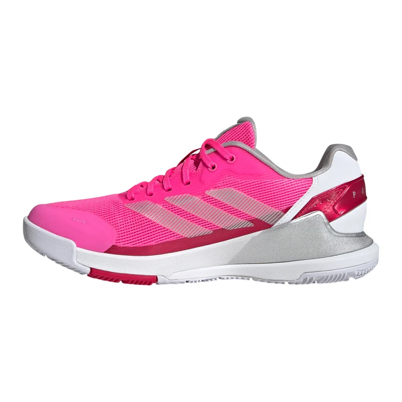 Crazyquick LS Padelschuh Damen - pink, silber