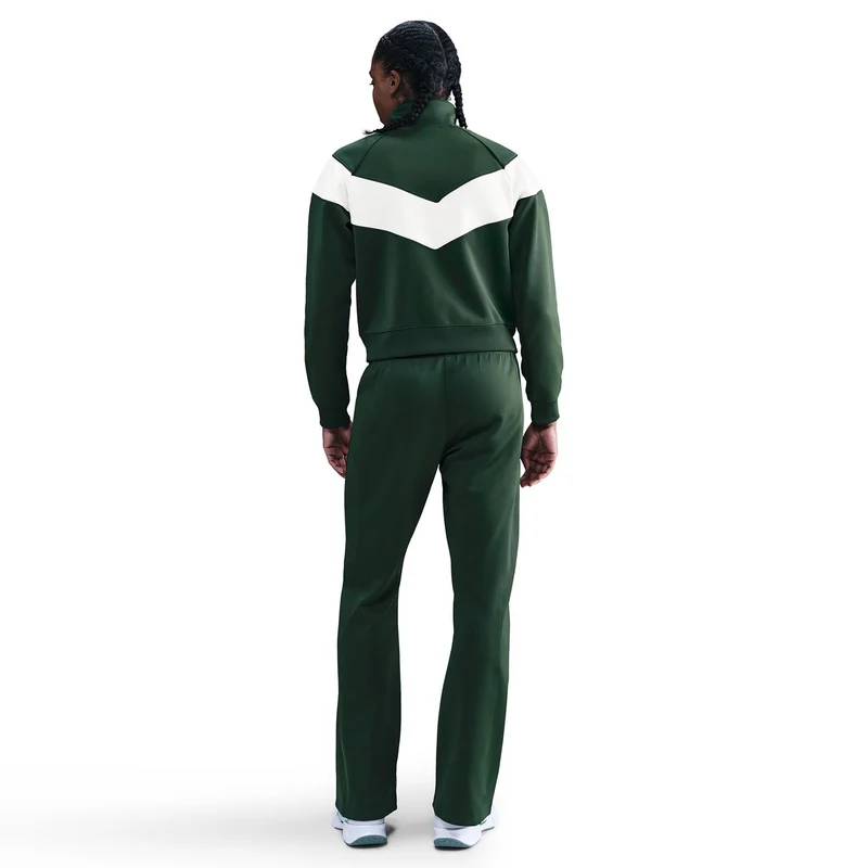 Court Polyknit High Rise Trainingshose Damen-dunkelgrün