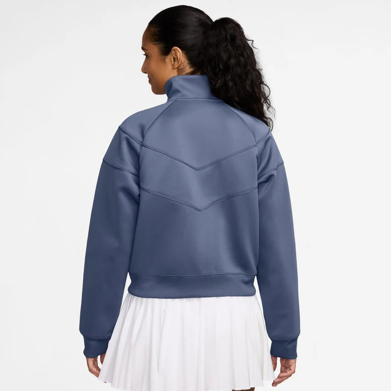 Courtly Knit Heritage Trainingsjacke Damen-blaugrau