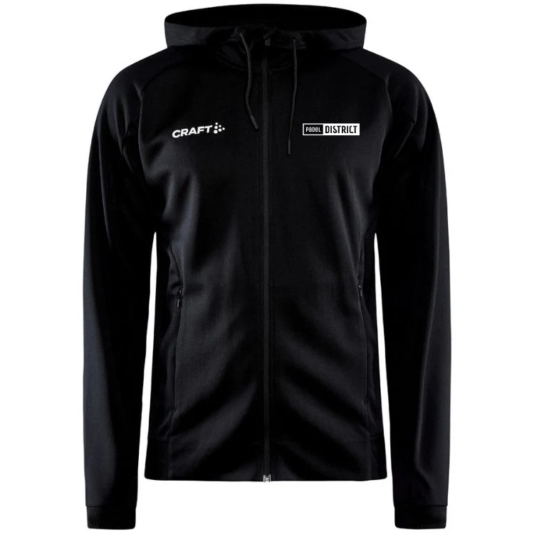 Craft Trainingspak Evolve Heren Logo Padeldistrict Zwart