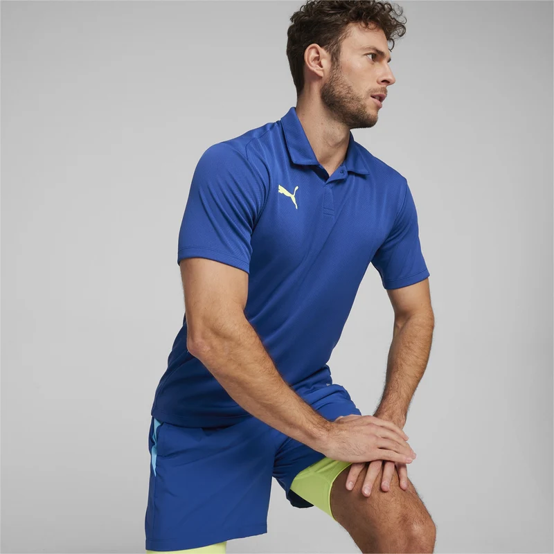 Puma Individual Padel Polo Shirt Heren Blauw