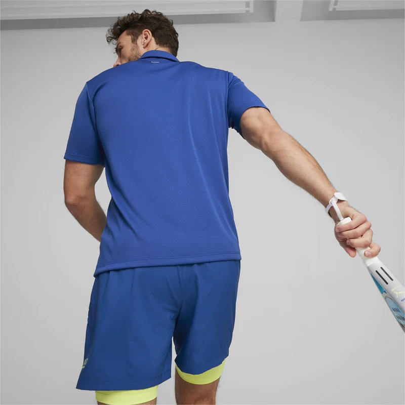 Puma Individual Padel Polo Shirt Heren Blauw