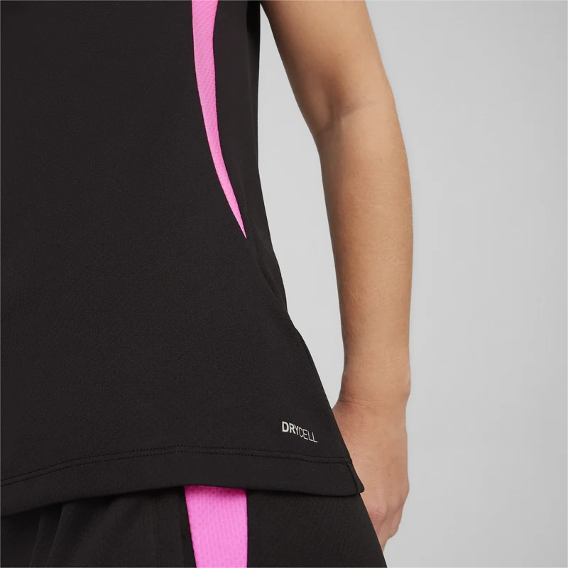 Puma Individual Padel Polo Shirt Dames Zwart