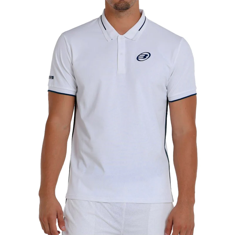 BULLPADEL LEIRO 25V Blanco Hombre (Polo)