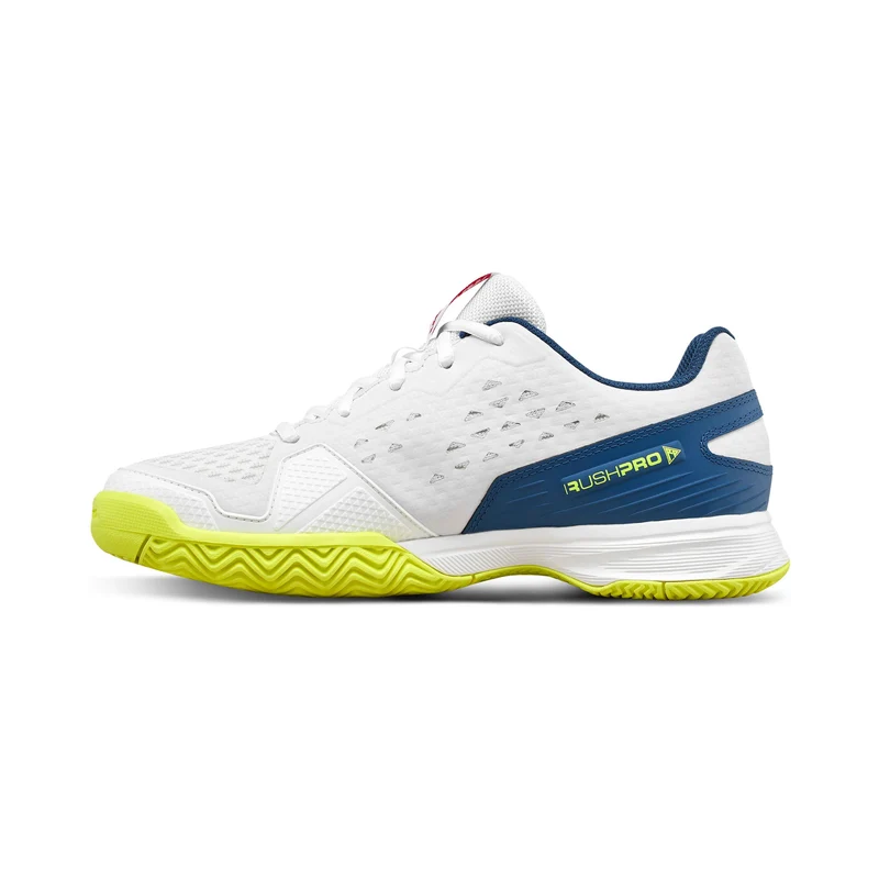 Rush Pro Jr Allcourtschuh Kinder - weiß, blau