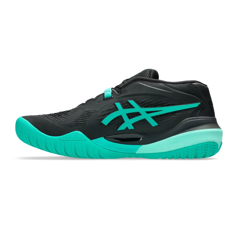 Gel-Resolution X Allcourtschuh Herren - schwarz, türkis