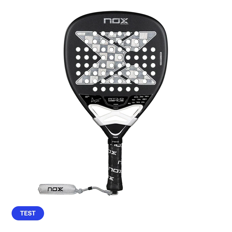 Pala de TEST Nox AT10 Genius Attack 18K by Agustin Tapia 2026