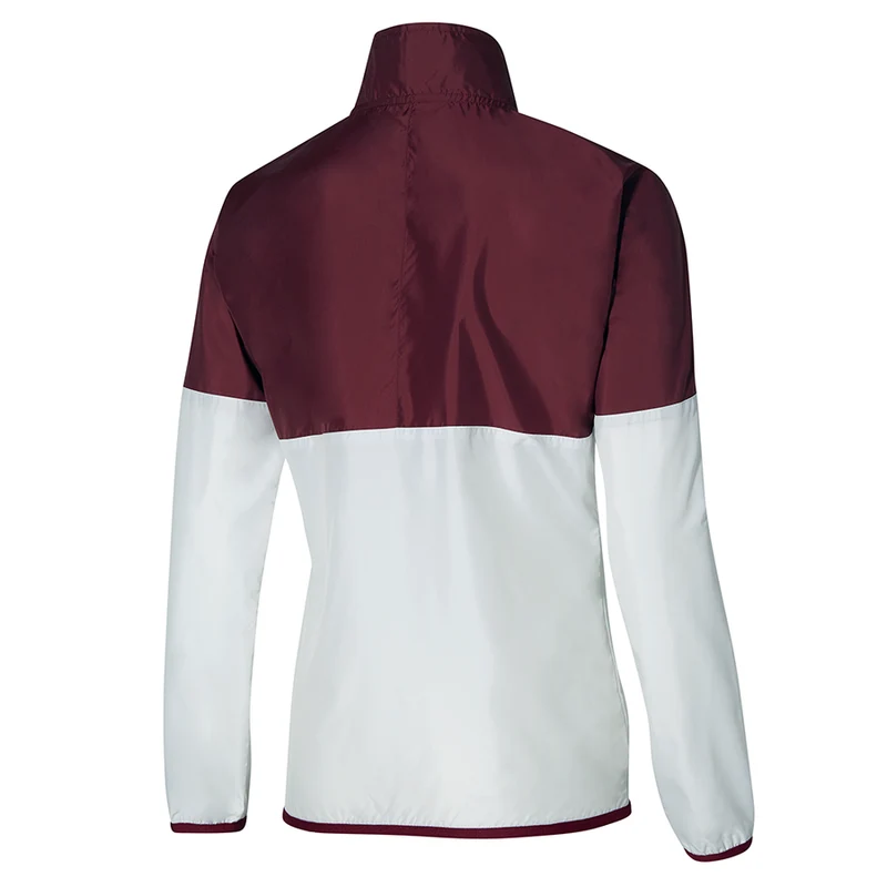 Mizuno Printed Jacket Dames Rood Wit