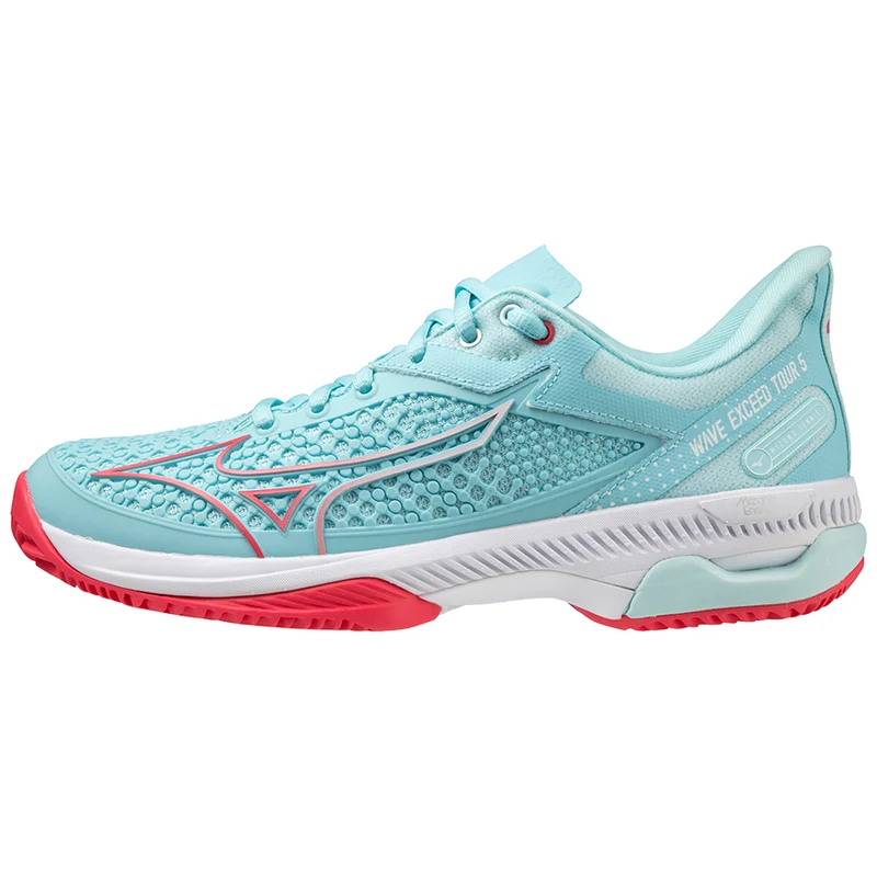 Mizuno Tennisschoen Padelschoen Wave Exceed Tour 5 CC Dames Blauw