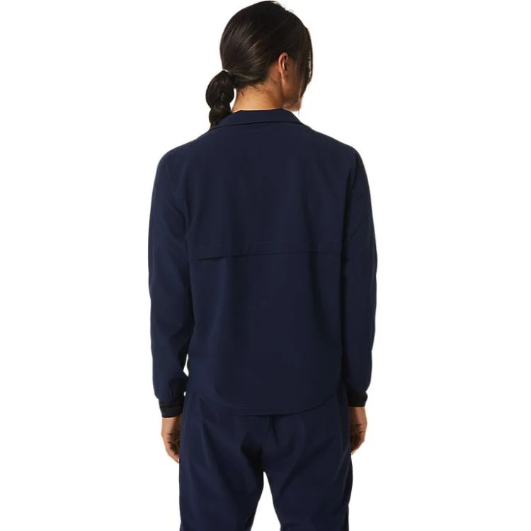 Asics Women Match Jacket Dames Navy
