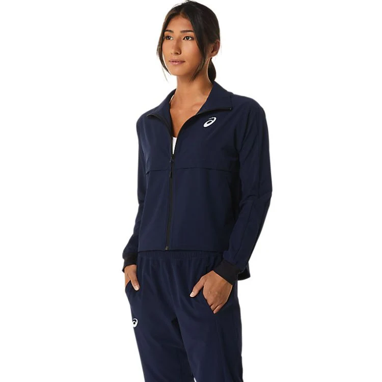 Asics Women Match Jacket Dames Navy