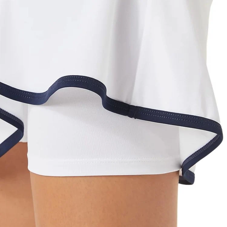 Asics Skort Girls Wit Blauw